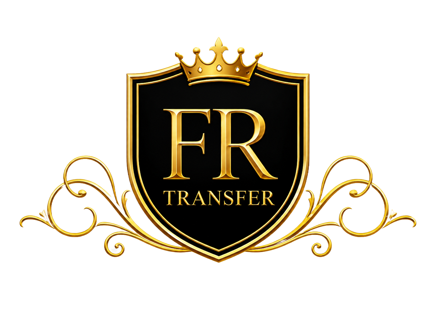 FR Transfer logo private chauffeur service and airport transfer in paris and France