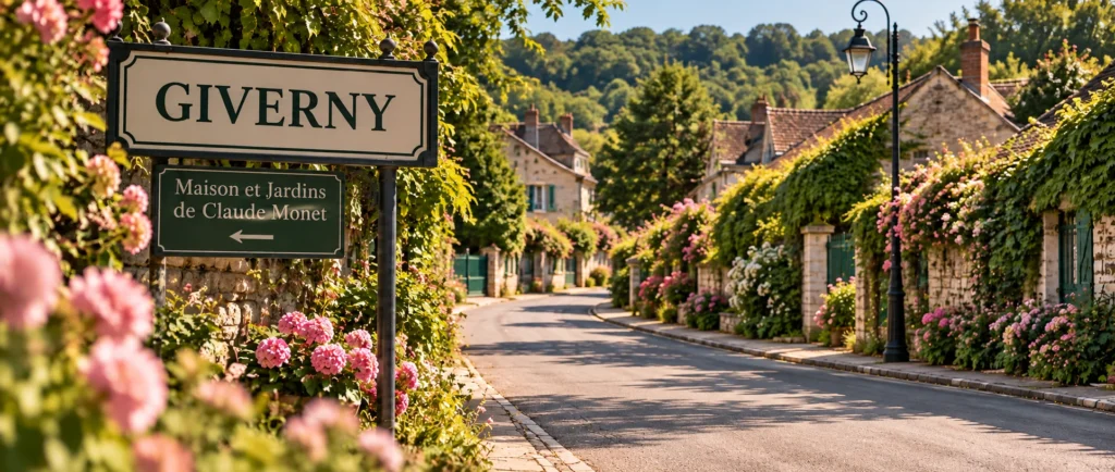 FR Transfer private transfer to Giverny village with premium chauffeur service from Paris, CDG Airport, Orly Airport and Beauvais Airport to Claude Monet’s House and Gardens, Monet’s Garden and Normandy tourist destinations.